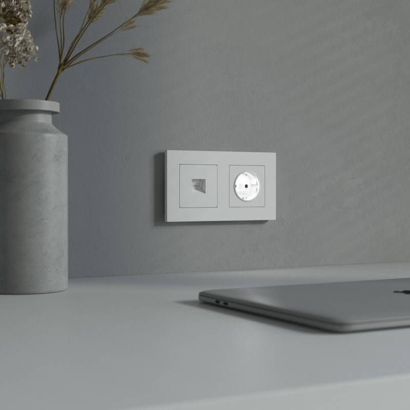 Розетка Werkel W1171461 белый матовый