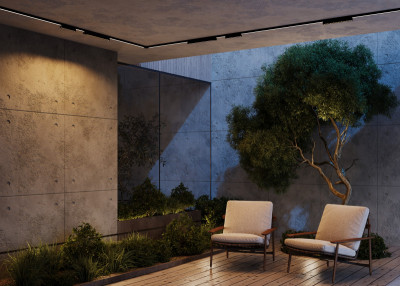 Светильник на шине Maytoni O-TR02-2-S-12WB3K