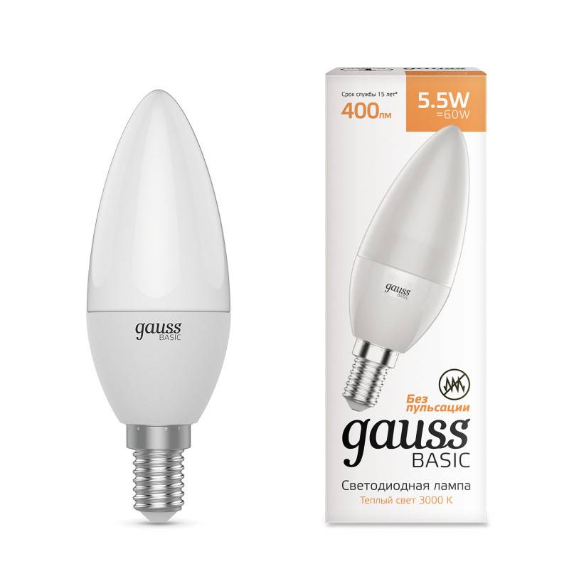 Светодиодная лампа Gauss 1033116