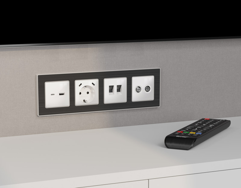 Розетка Ambrella Volt MA113310