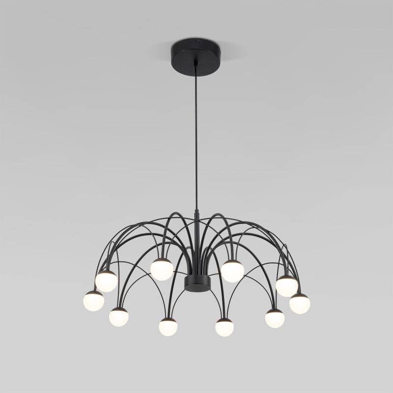 Подвесная люстра Eurosvet 90034/10 LED черный