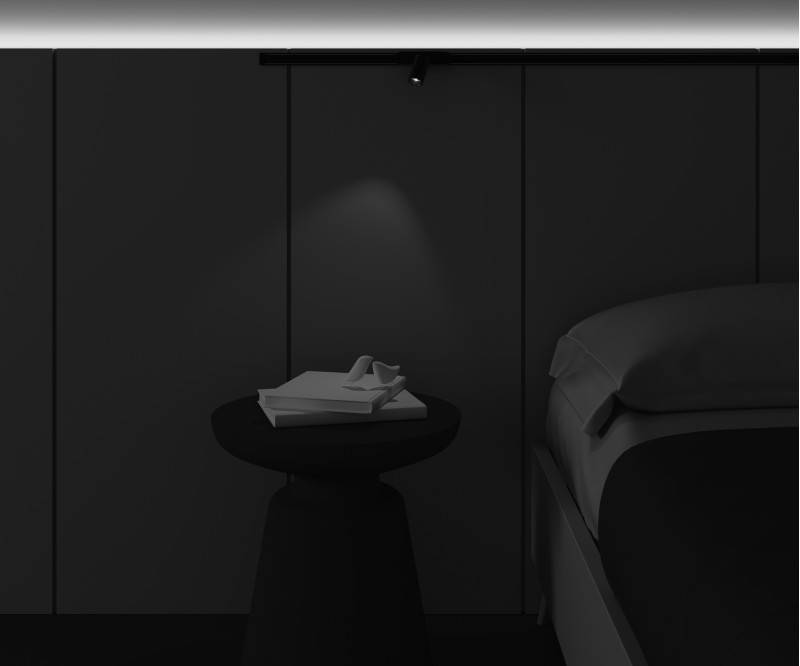 Светильник на шине Maytoni Technical TR103-1-5W3K-M-B