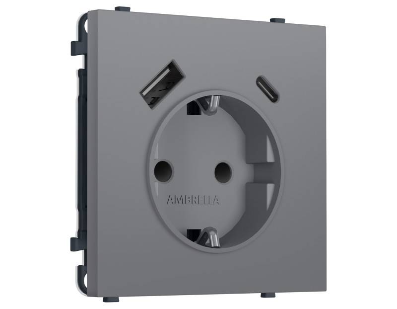 Розетка Ambrella Volt MS870010