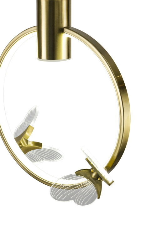 Потолочный детский светильник AM Group MARIPOSA SP2 POLISHED GOLD