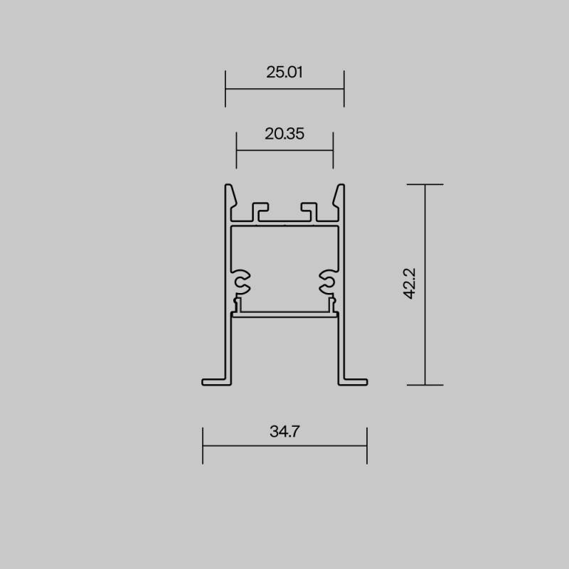 Профиль Maytoni Technical 632015