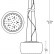Подвесной светильник Zumaline Rain P0076-05K-F4GR
