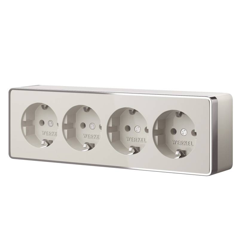 Розетка Werkel W5072204 слоновая кость