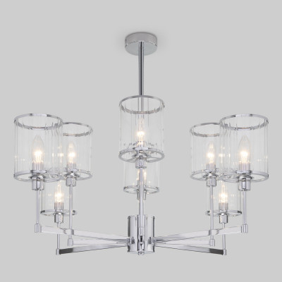 Люстра на штанге Eurosvet 60144/8 хром