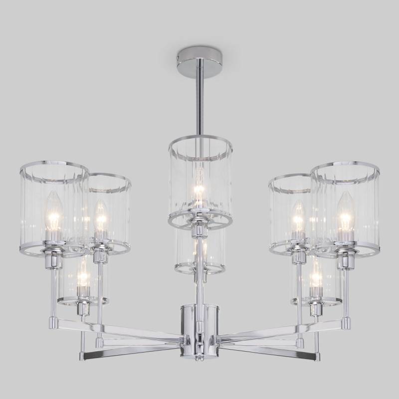 Люстра на штанге Eurosvet 60144/8 хром