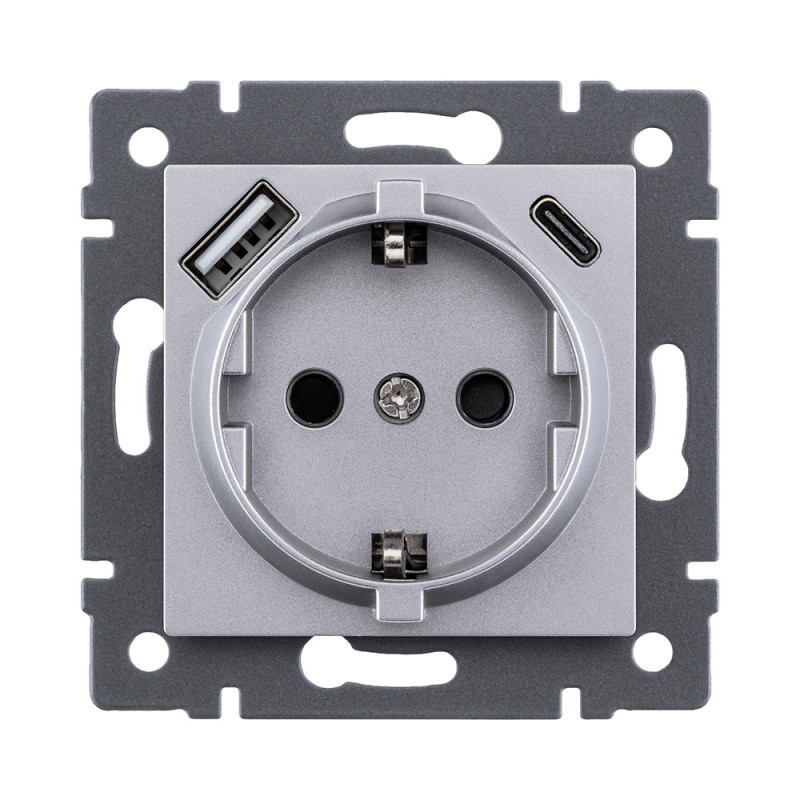 Розетка KOLLINGER REA-004GY