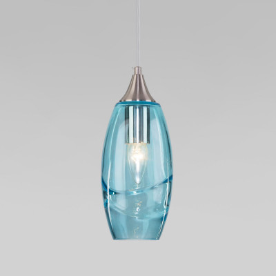 Подвесной светильник Eurosvet 50222/1 голубой