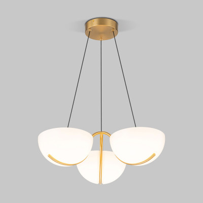 Подвесная люстра Eurosvet 50083/3 LED золото