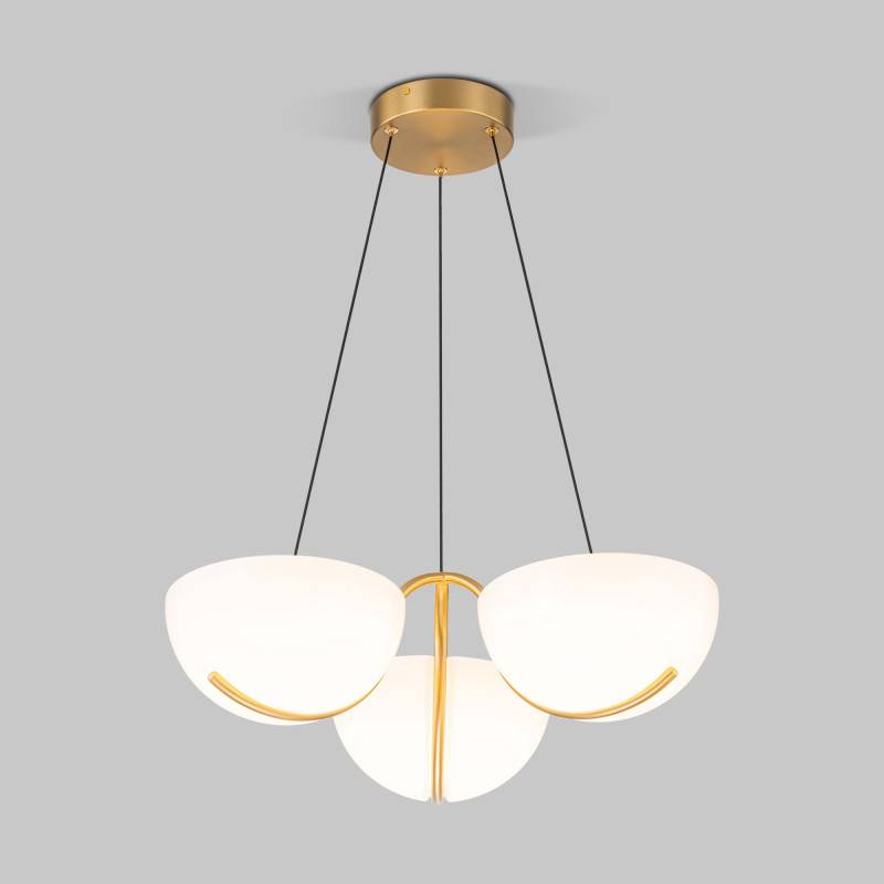 Подвесная люстра Eurosvet 50083/3 LED золото