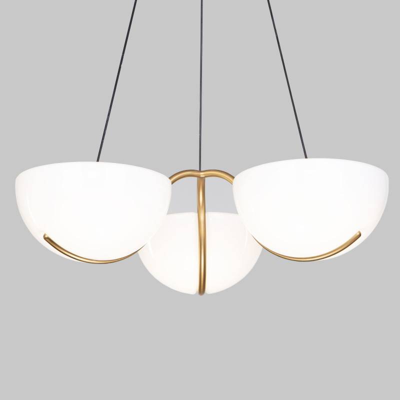 Подвесная люстра Eurosvet 50083/3 LED золото