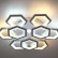 Потолочная люстра Escada Hexagon 10236/9LED