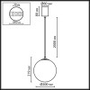 Подвесной светильник Odeon Light 7109/1A