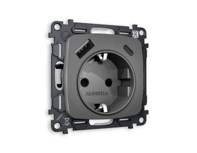 Розетка Ambrella Volt MO660010