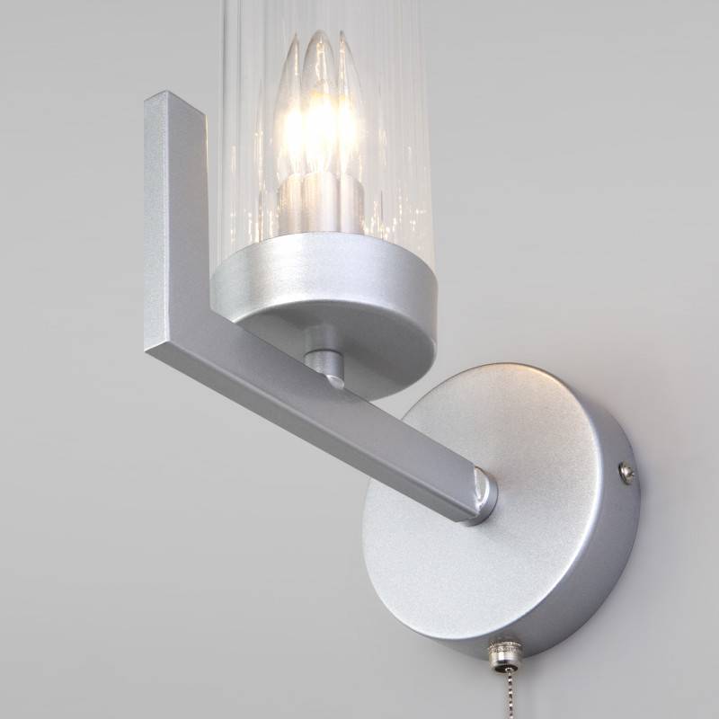 Бра Eurosvet 60133/1 серебро