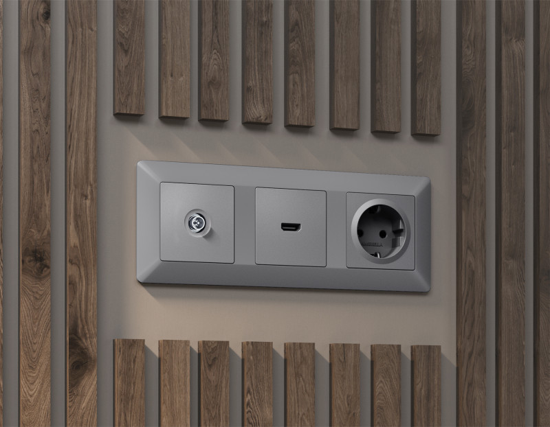 Розетка Ambrella Volt MA513005