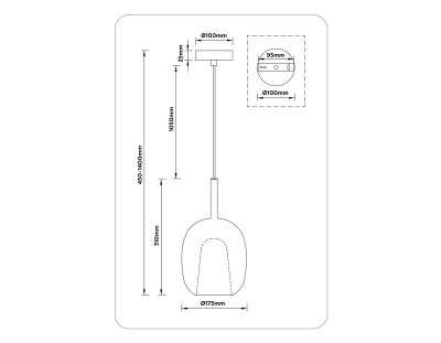 Подвесной светильник Ambrella Light LH11121