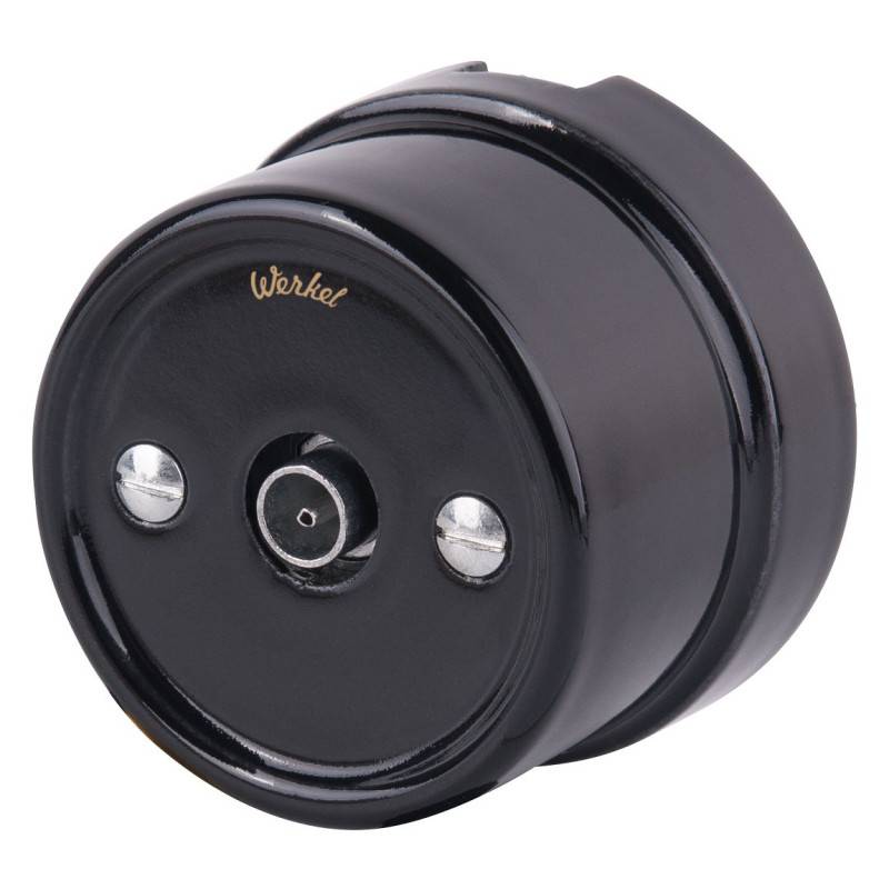 Розетка Werkel W5683008 черный
