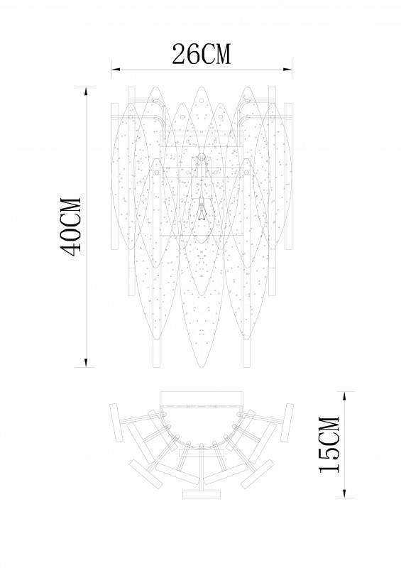 Бра Divinare 6002/01 AP-1