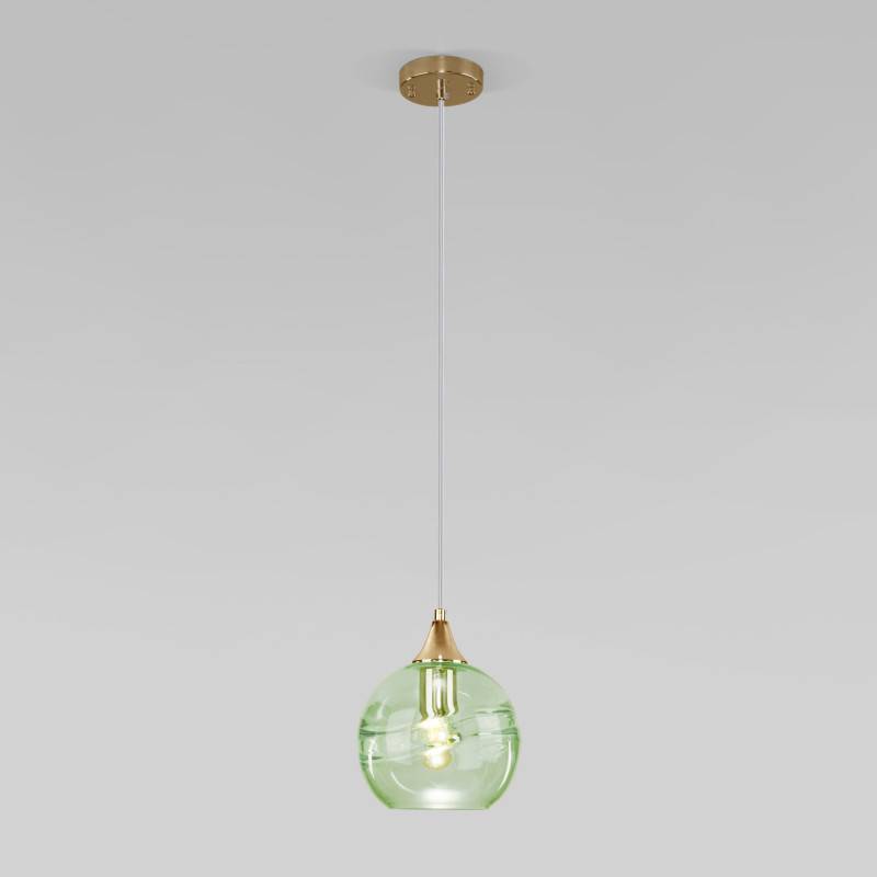 Подвесной светильник Eurosvet 50221/1 зеленый