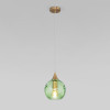 Подвесной светильник Eurosvet 50221/1 зеленый