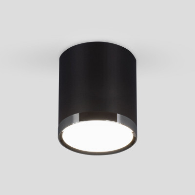 Накладной светильник Elektrostandard DLR024 6W 4200K черный матовый