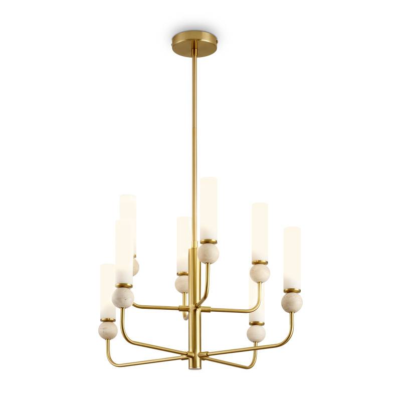 Люстра на штанге Freya FR5482CL-08BS