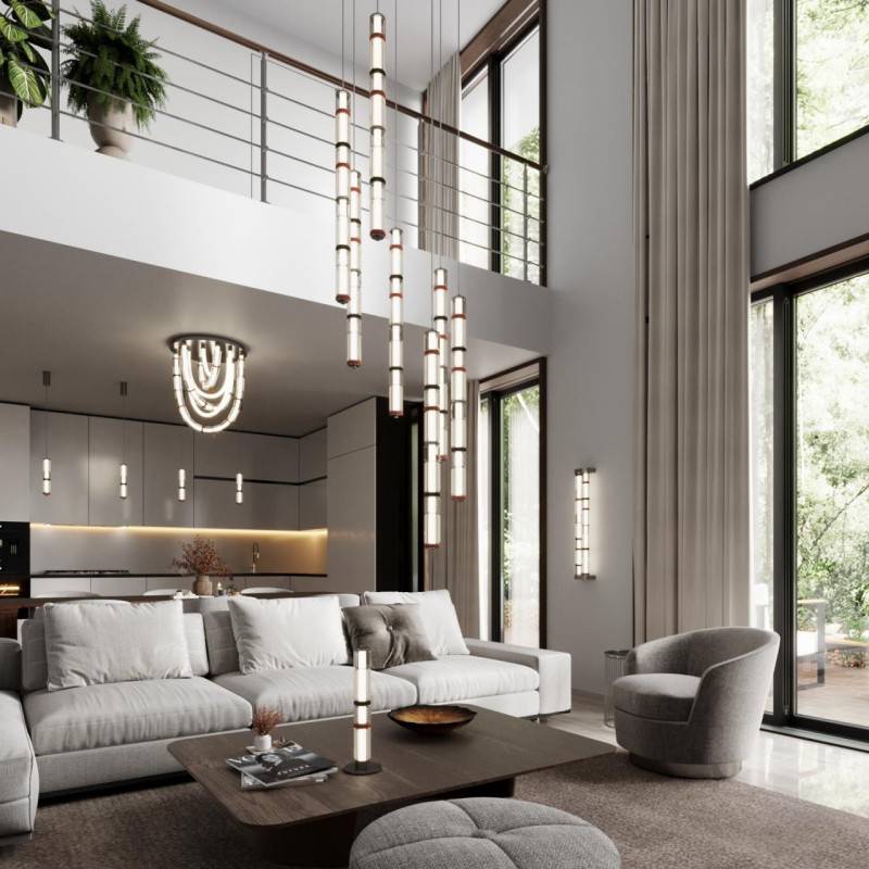 Накладная люстра Odeon Light 5456/80CL