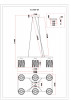 Подвесная люстра Moderli V11709-6P