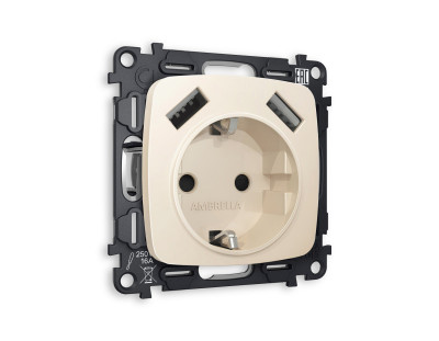 Розетка Ambrella Volt MO329010