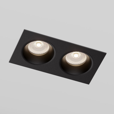 Встраиваемый светильник Elektrostandard 15700/02 черный