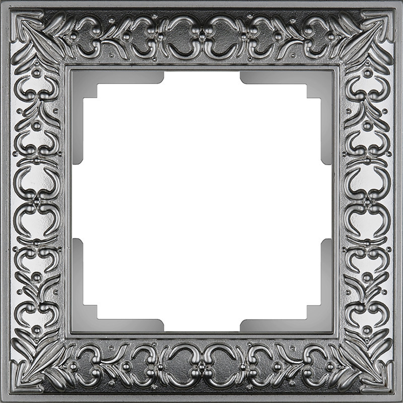 Рамка Werkel WL07-Frame-01 (матовый хром)