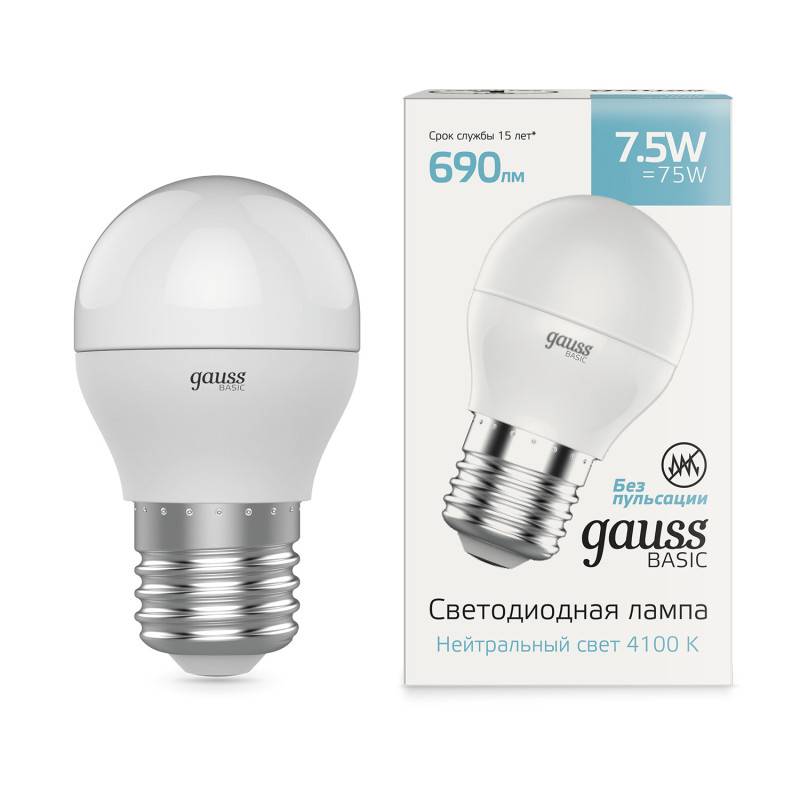 Светодиодная лампа Gauss 1053228