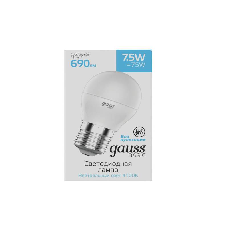 Светодиодная лампа Gauss 1053228
