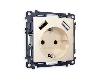 Розетка Ambrella Volt MA309010