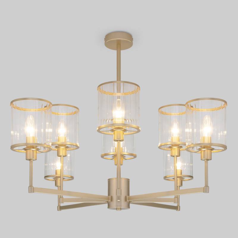 Люстра на штанге Eurosvet 60144/8 золото