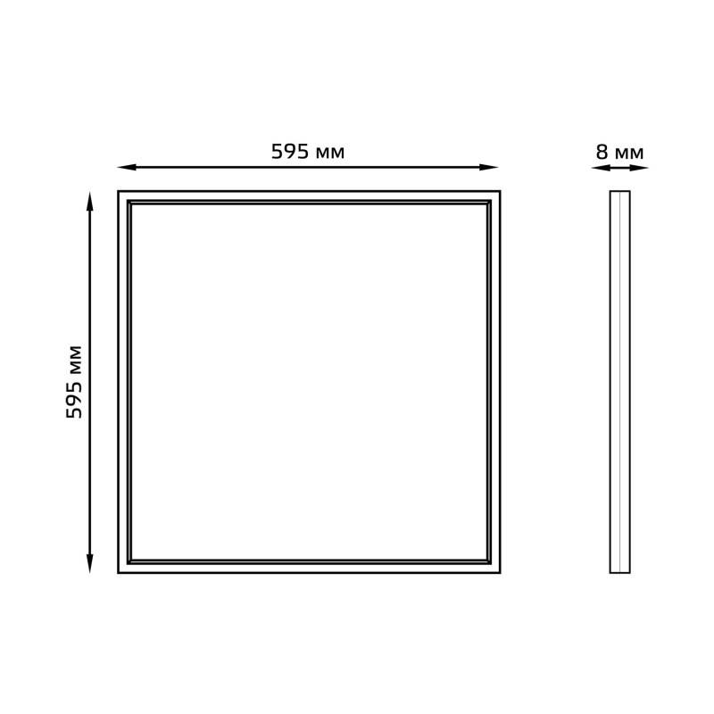 Офисный светильник Gauss 145024336