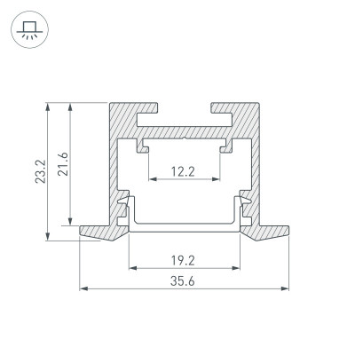 Профиль Arlight 033738