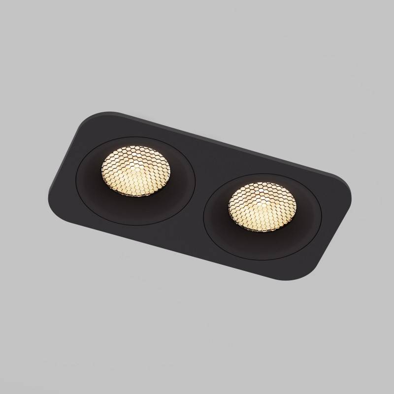 Встраиваемый светильник Elektrostandard 15277/LED 20W 3000K черный