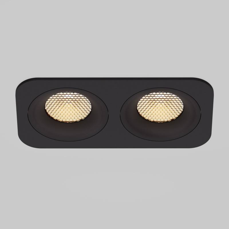 Встраиваемый светильник Elektrostandard 15277/LED 20W 3000K черный