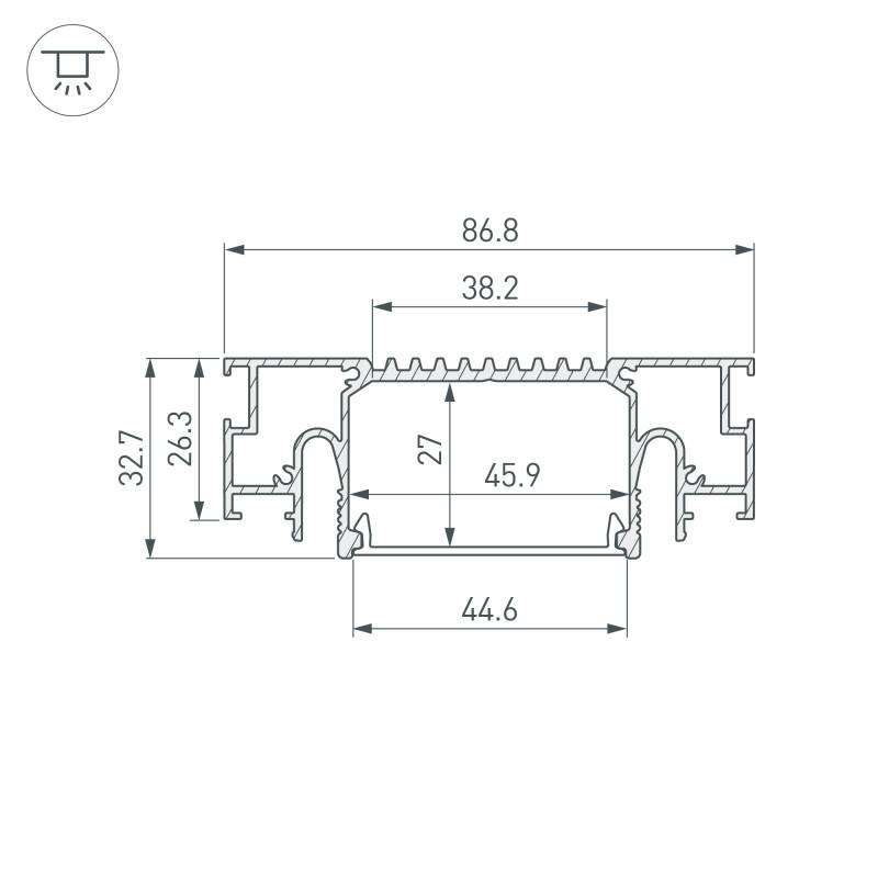 Профиль Arlight 053527