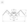 Профиль Arlight 063386