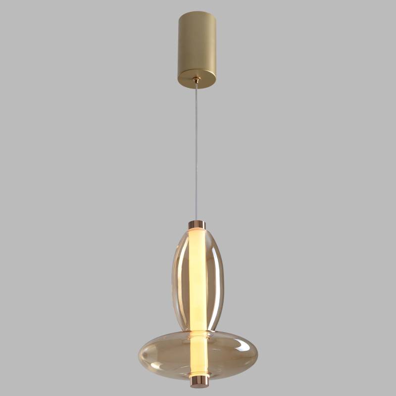 Подвесной светильник Crystal Lux QUASAR SP7W LED AMBER