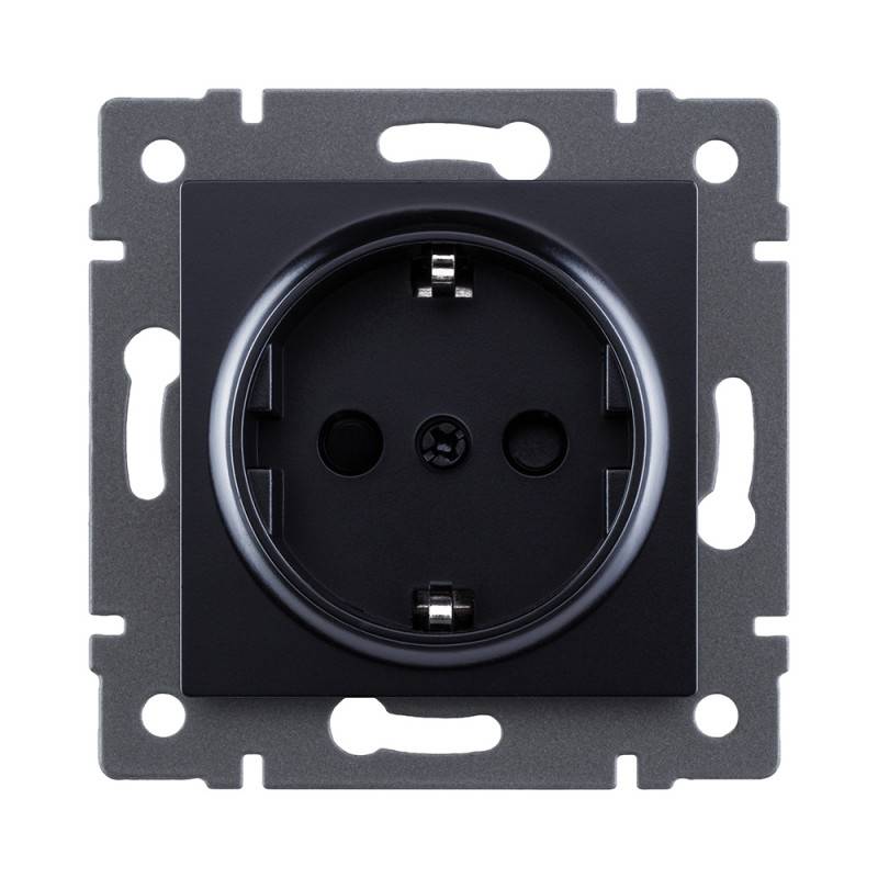 Розетка KOLLINGER REA-002BK