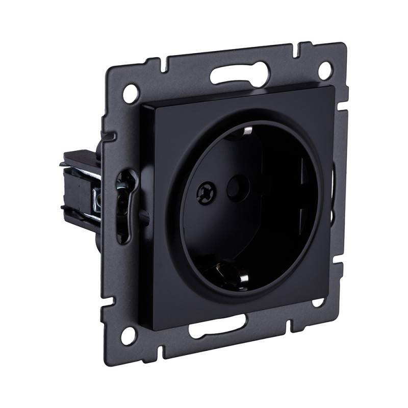 Розетка KOLLINGER REA-002BK