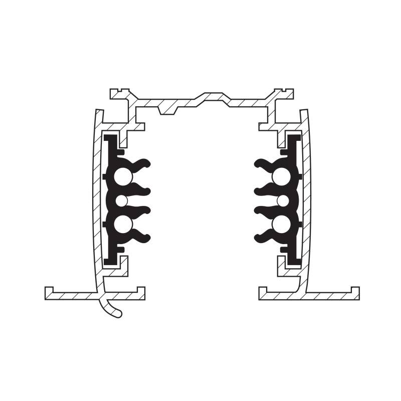 Шинопровод Lightstar 503025-R-DALI