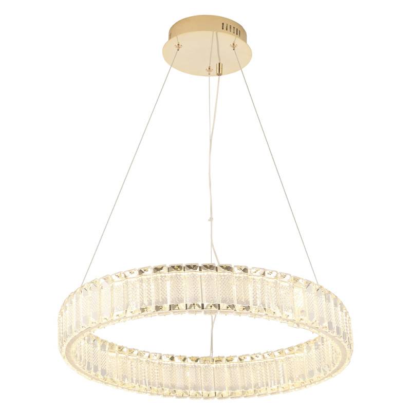 Подвесная люстра Crystal Lux MUSIKA SP50W LED GOLD